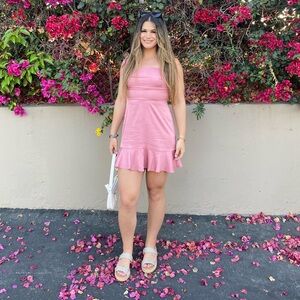 Pink Express Mini Dress